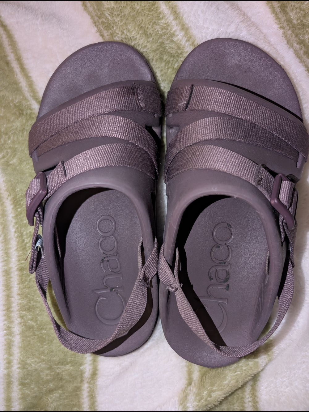 Chaco Women's Mauve/Purple Adjustable Strap Sandals